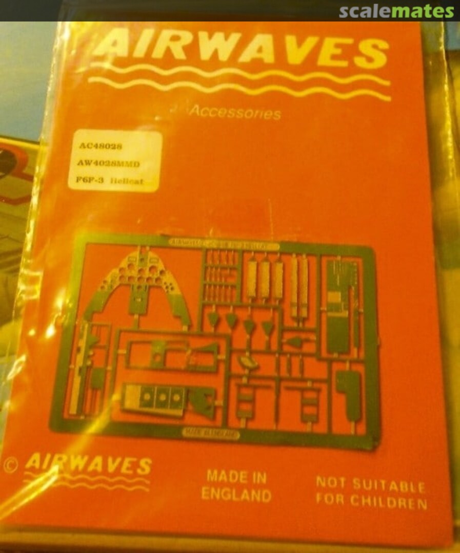 Boxart F6F-3 Hellcat detail set AC48028 Airwaves Boxart F6F-3 Hellcat detail set AC48028 Airwaves