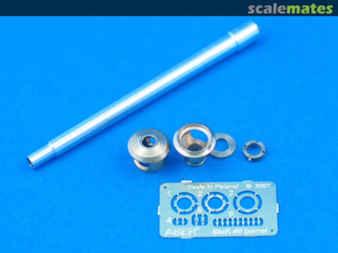 Boxart German StuK.40 L/48 7.5 cm Barrel with final muzzle brake for Stug.III, Ausf G final Stug.IV late 35L61 Aber Boxart German StuK.40 L/48 7.5 cm Barrel with final muzzle brake for Stug.III, Ausf G final Stug.IV late 35L61 Aber