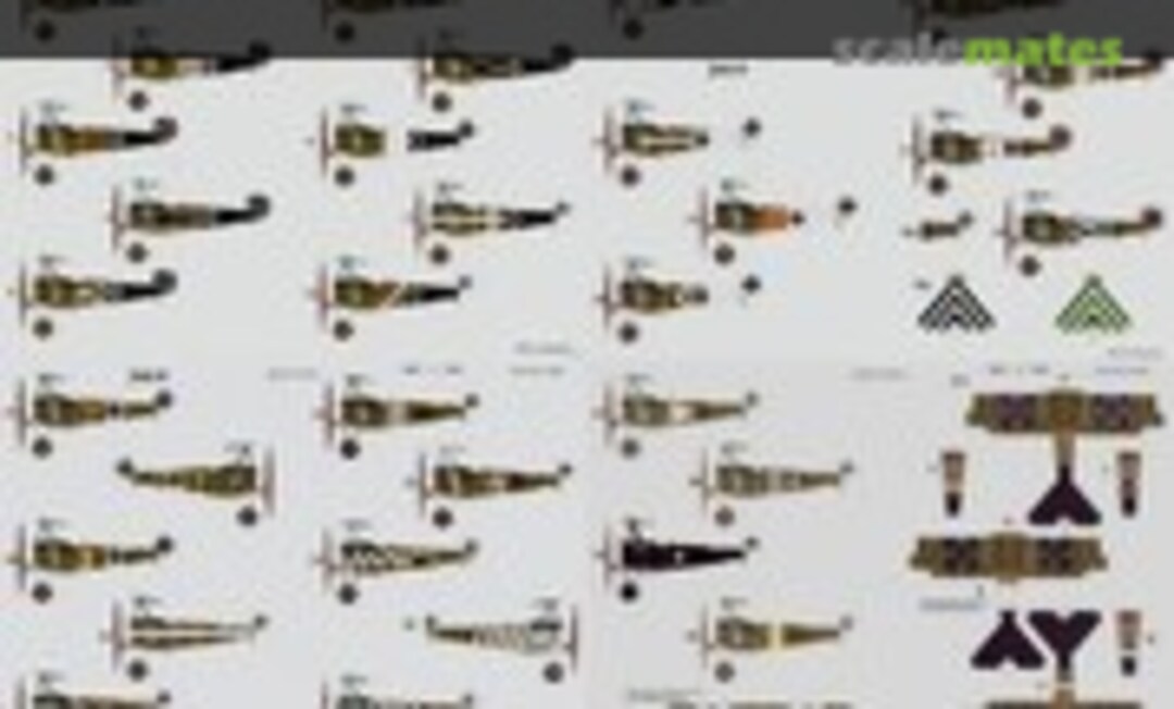 1:32 Fokker Dr.Is of Jagdgeschwader II (Pheon Decals 32002) 32002