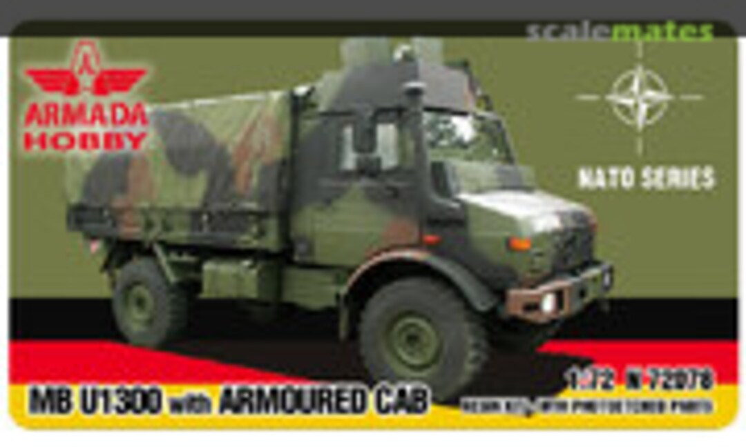 1:72 MB U1300 Unimog mit MSA Kabine (Armada Hobby N72078)