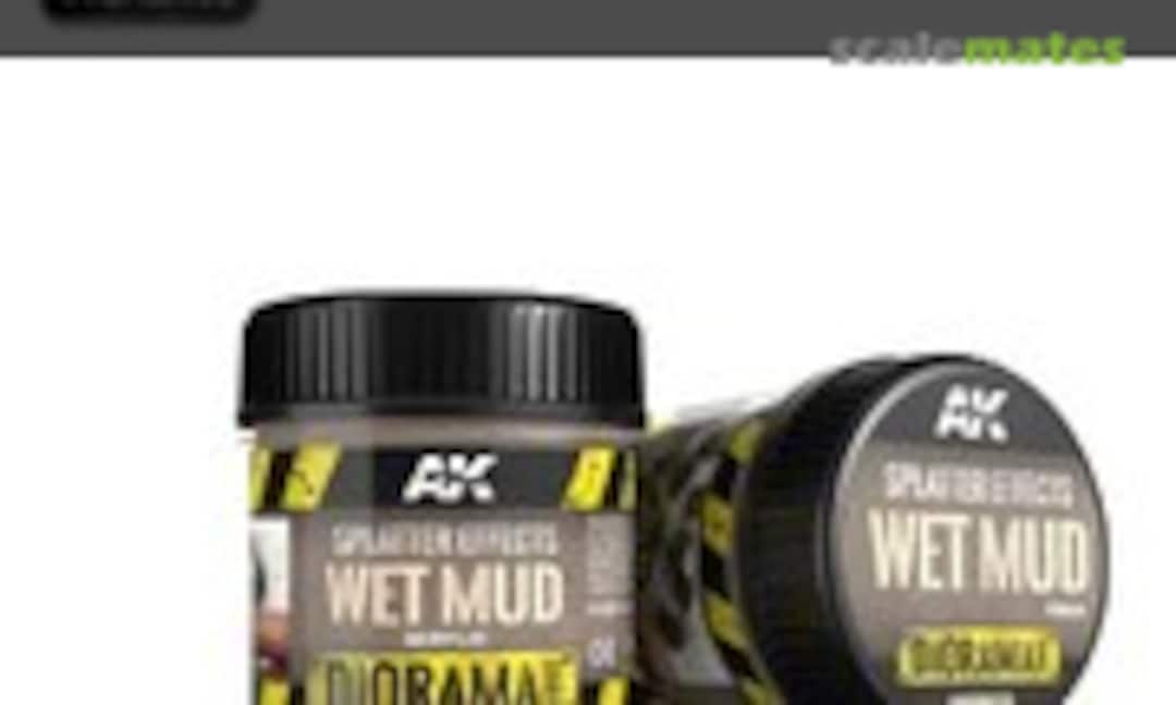 No SPLATTER EFFECTS WET MUD 100ML (AK Interactive AK 8026) AK 8026