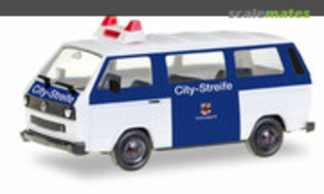 1:87 VW T3 Bus "Citystreife Ordnungsamt Leverkusen" (Herpa 093101)