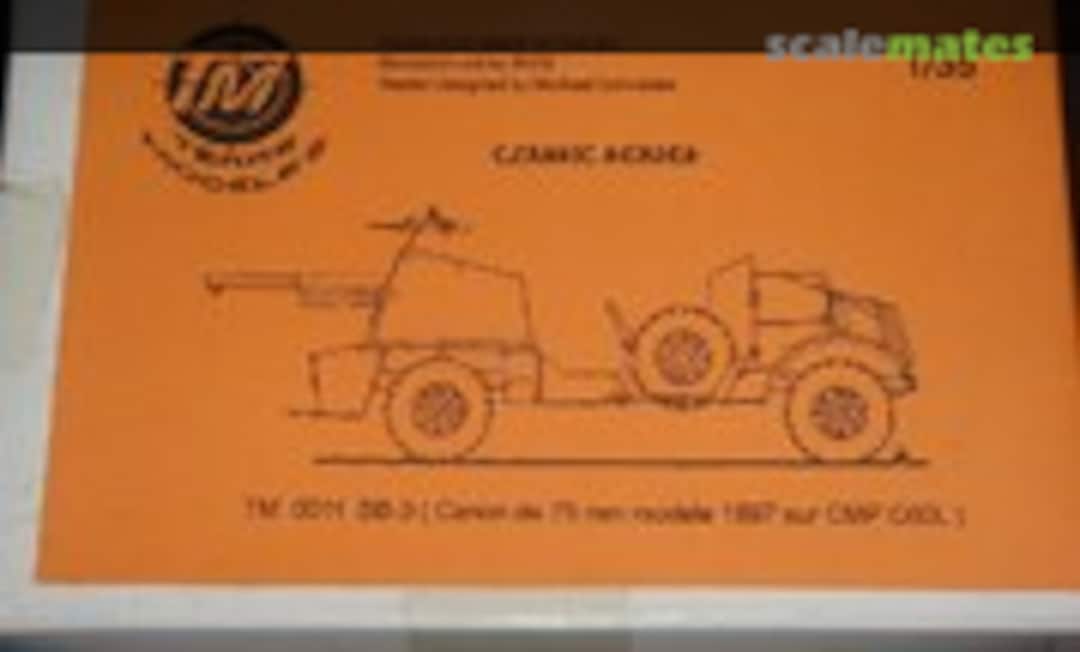 1:35 BB-3 (Cannon de 75mm modele 1897 on CMP C60L) (Terre Modeles TM 011)