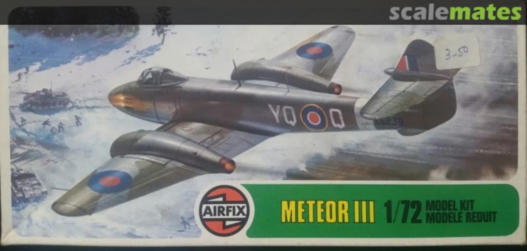 Boxart Meteor III 02038-1 Airfix Boxart Meteor III 02038-1 Airfix