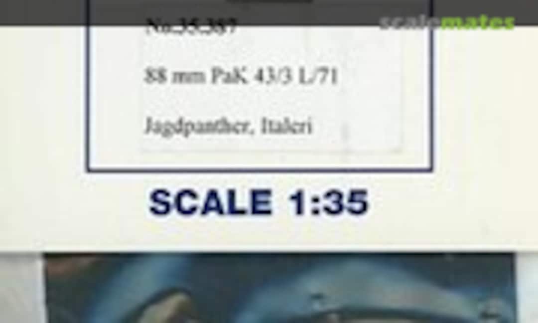 1:35 88 mm PaK 43/3 L/71 (Elefant 35.387) 35.387