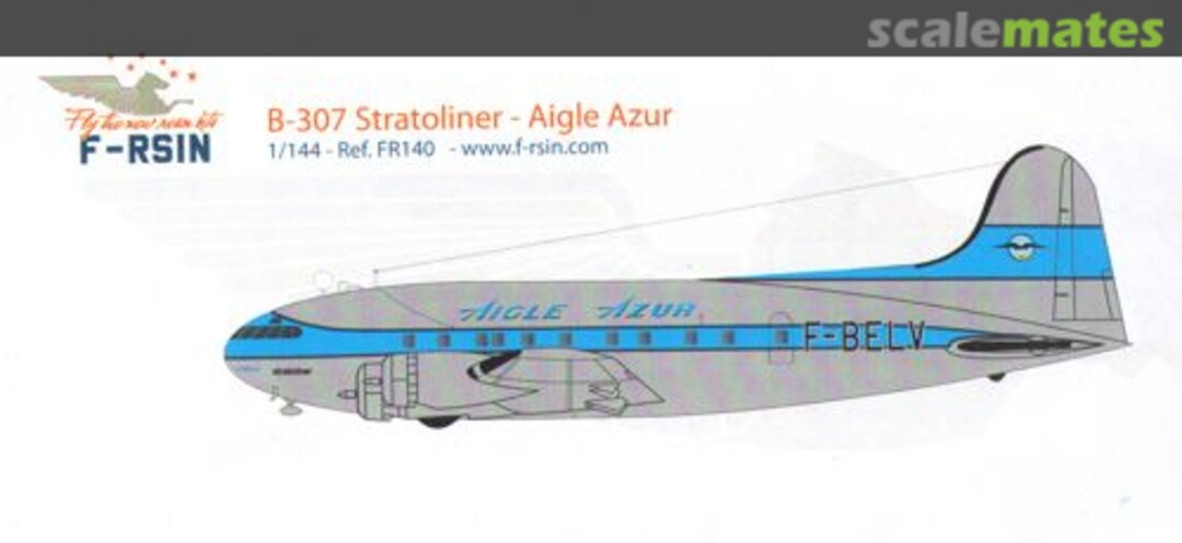 Boxart Boeing B-307 Stratoliner - Aigle Azur FR14096 F-RSIN