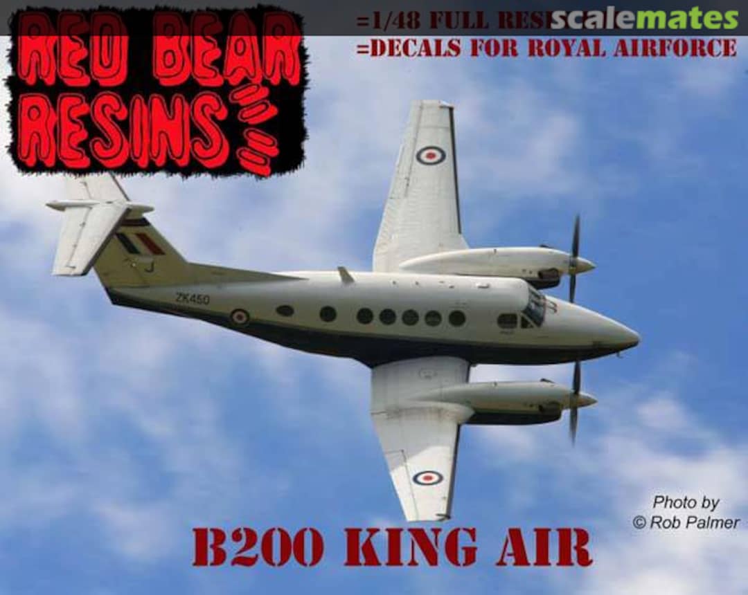 Boxart B200 King Air RBR48001 Red Bear Resins Boxart B200 King Air RBR48001 Red Bear Resins