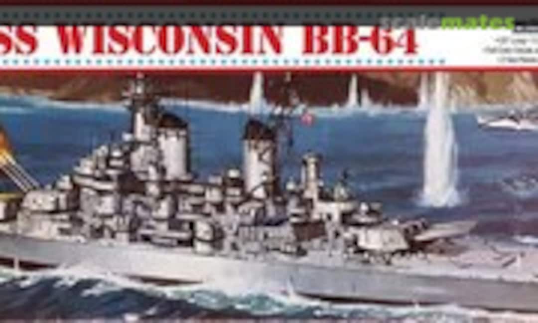 1:535 USS Wisconsin BB-64 (Atlantis H463)
