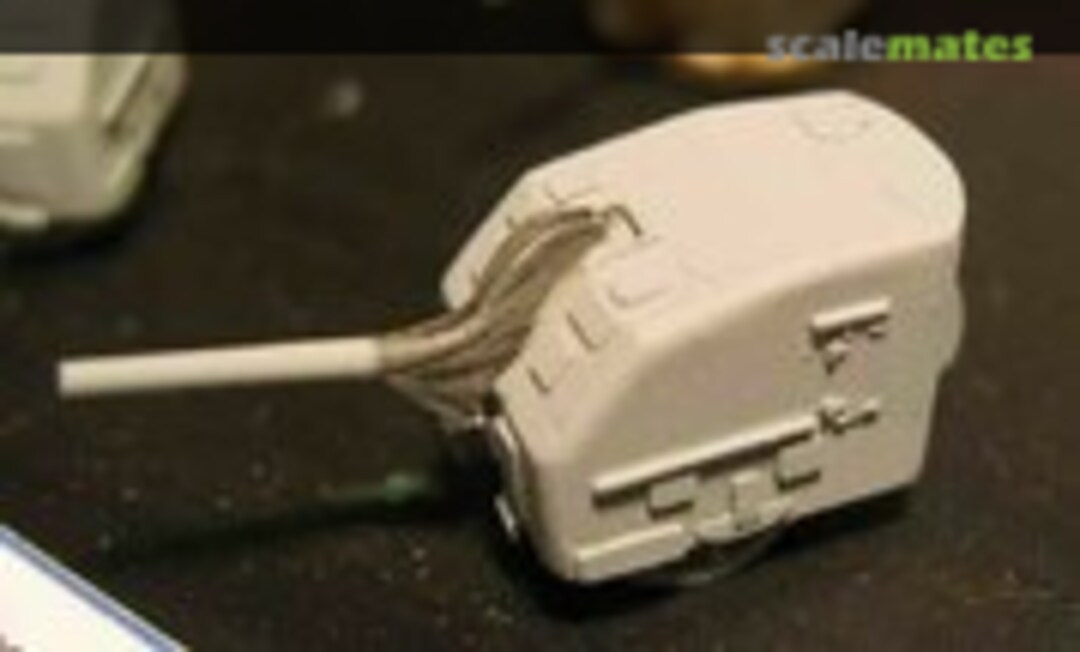 1:350 Tourelles simples de 127mm US Navy (L'Arsenal AC 350 14) AC 350 14