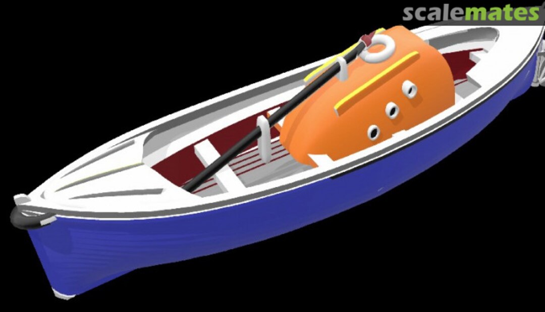 Boxart liverpool class Lifeboat 3d printed model db76019 Dragonbadger Models Boxart liverpool class Lifeboat 3d printed model db76019 Dragonbadger Models