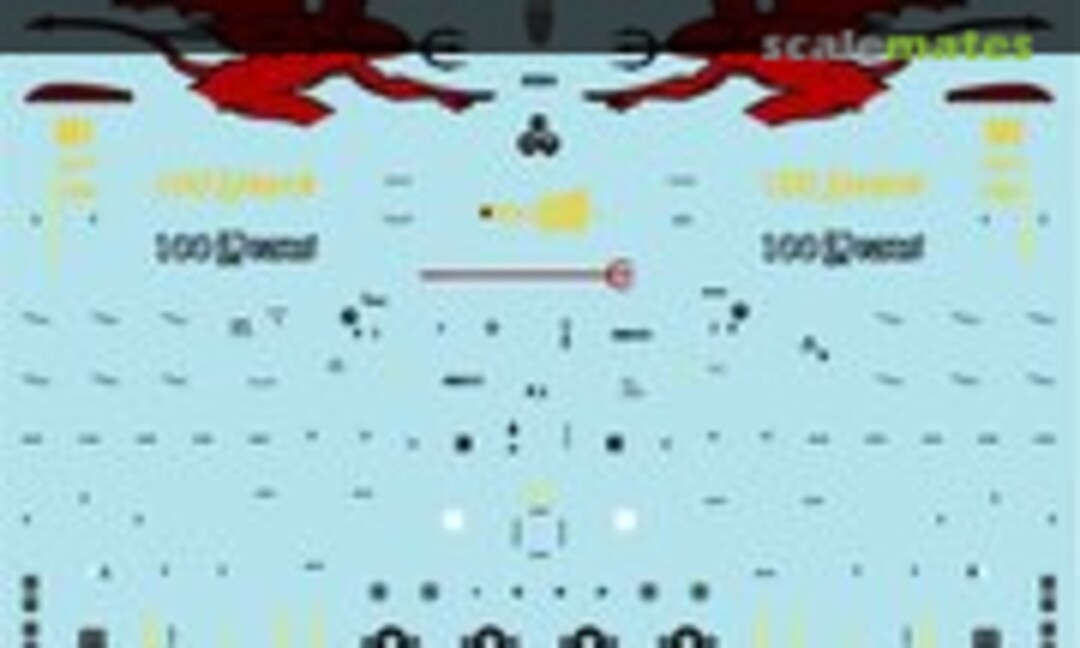 1:144 USAF A-10C Thunderbolt II "107FS 100th Anniversary Scheme" (MYK Design A-542) A-542