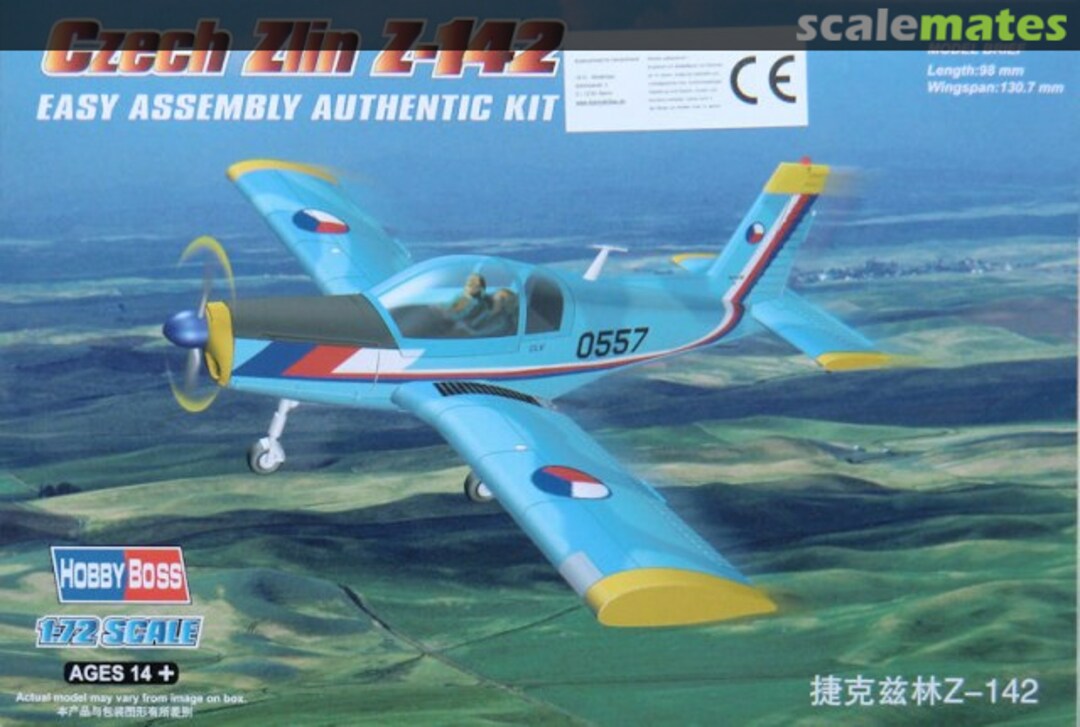Boxart Zlin Z-142 80282 HobbyBoss Boxart Zlin Z-142 80282 HobbyBoss