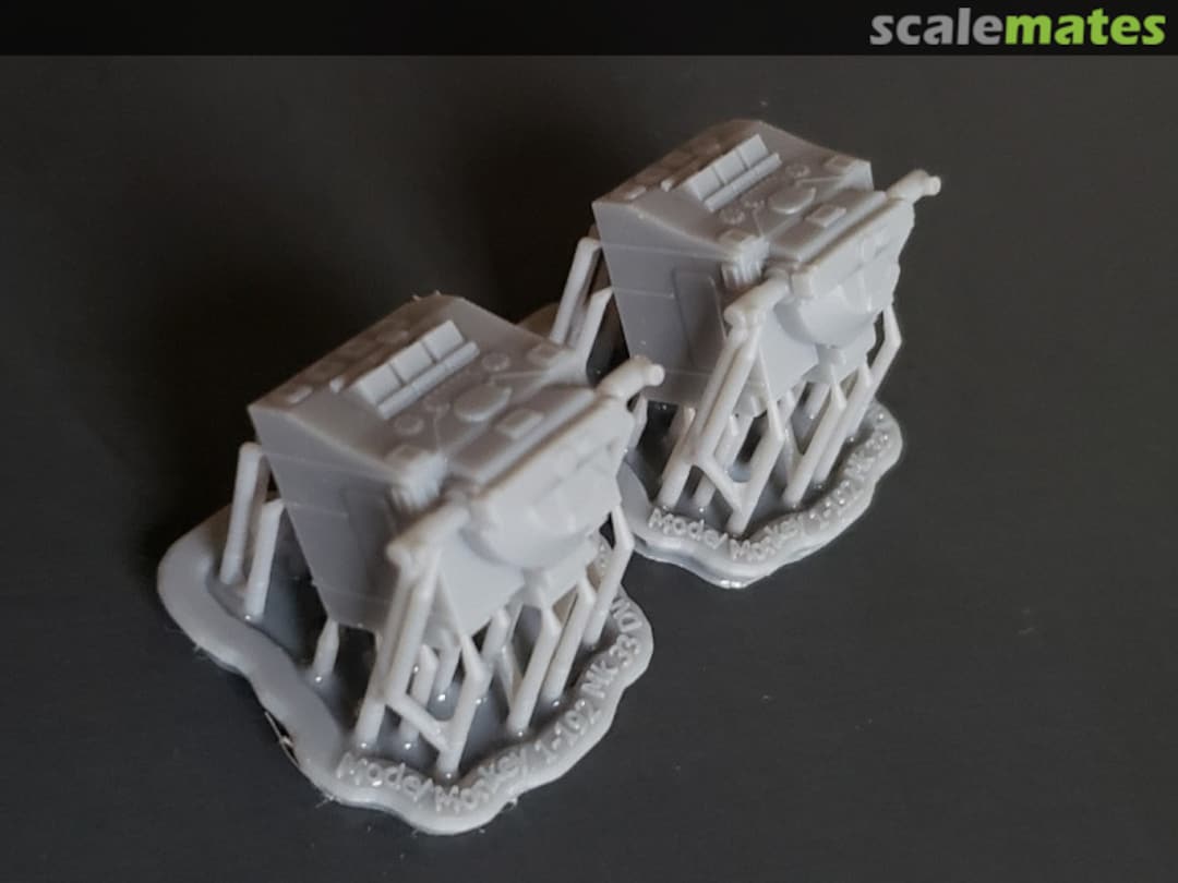 Boxart Mk.33 Fire Control Directors, late, enclosed 192-Mk33 late-2 Model Monkey