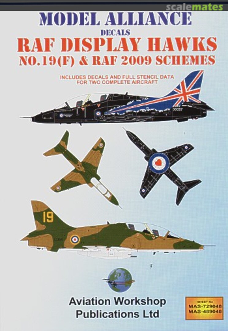 Boxart RAF Display Hawks MAS-729048 Model Alliance Boxart RAF Display Hawks MAS-729048 Model Alliance