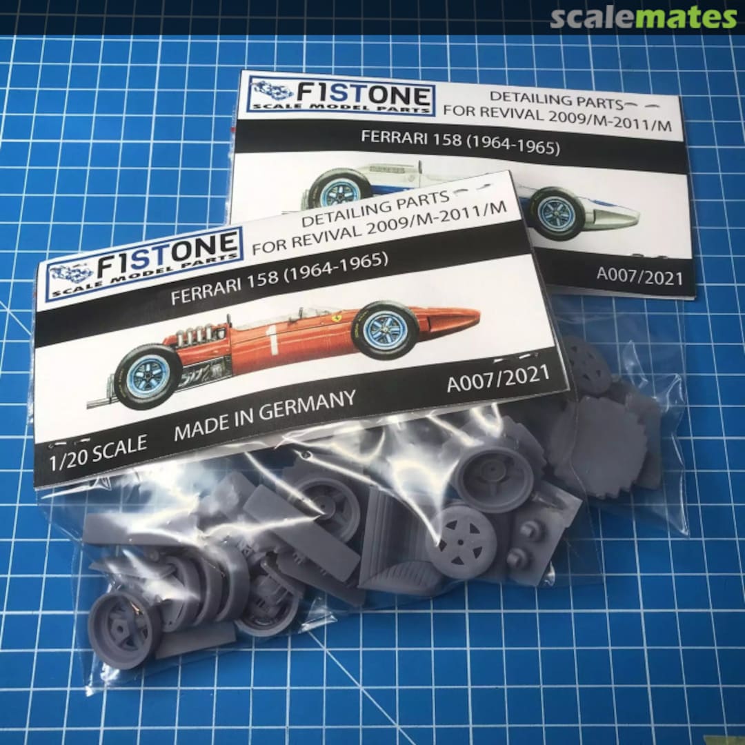 Boxart Ferrari 158 (1964-1965) Detailing Parts A007/2021 F1Stone (Scale Model Parts) Boxart Ferrari 158 (1964-1965) Detailing Parts A007/2021 F1Stone (Scale Model Parts)