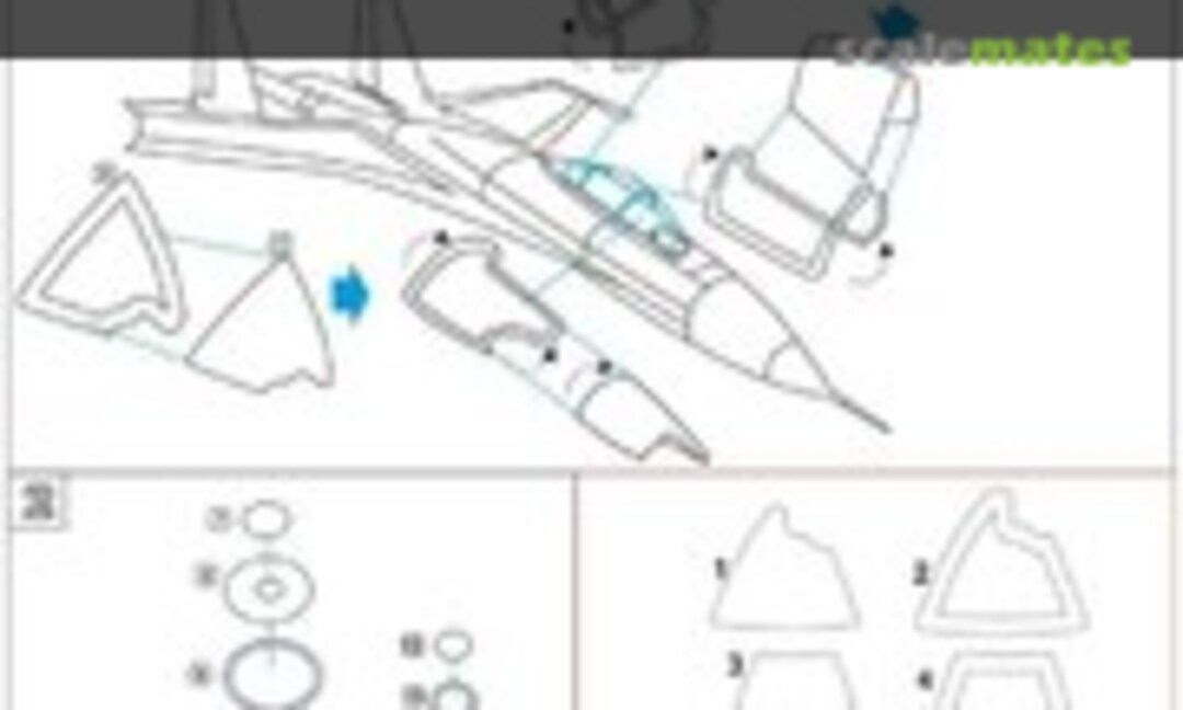 1:48 Su-35S. Masks (GWH) (Metallic Details MDM4818) MDM4818