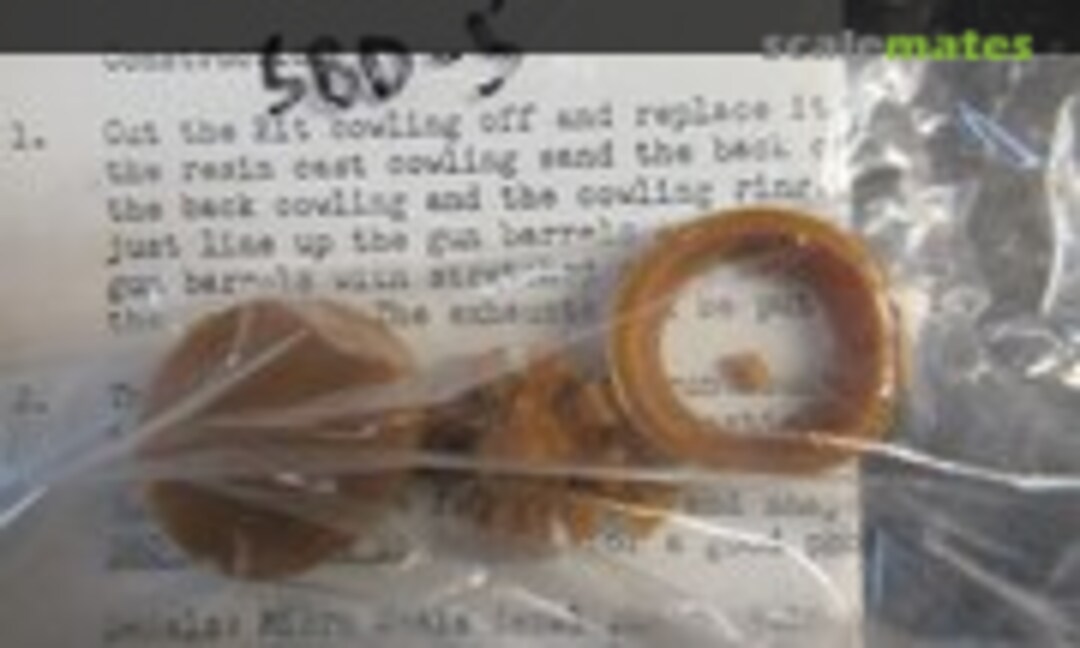 1:48 SBD-5 Engine & Cowling (Missing Link Models )