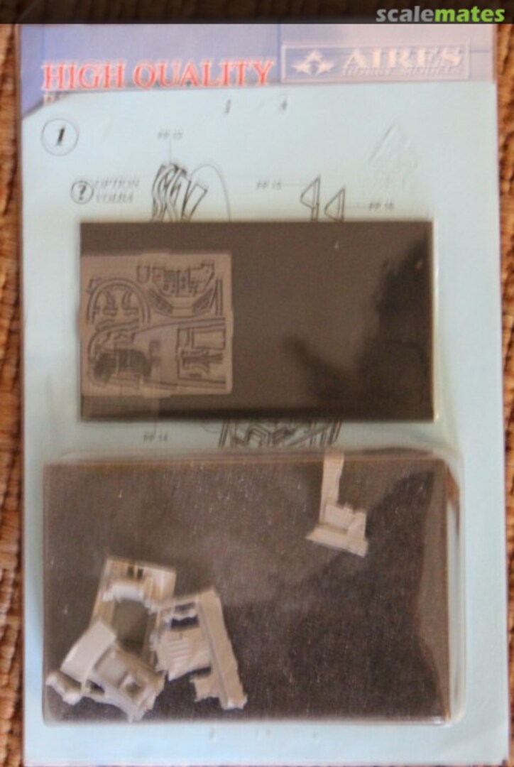 Boxart A-10A Thunderbolt II Cockpit set 7050 Aires Boxart A-10A Thunderbolt II Cockpit set 7050 Aires