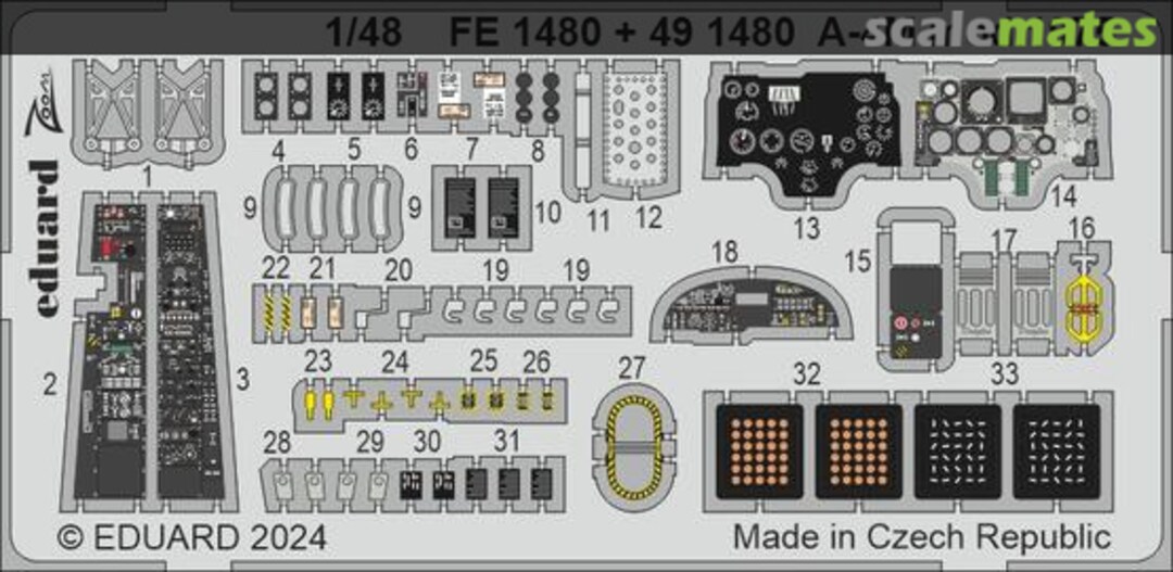 Boxart A-4M Mod. 1975 FE1480 Eduard Boxart A-4M Mod. 1975 FE1480 Eduard