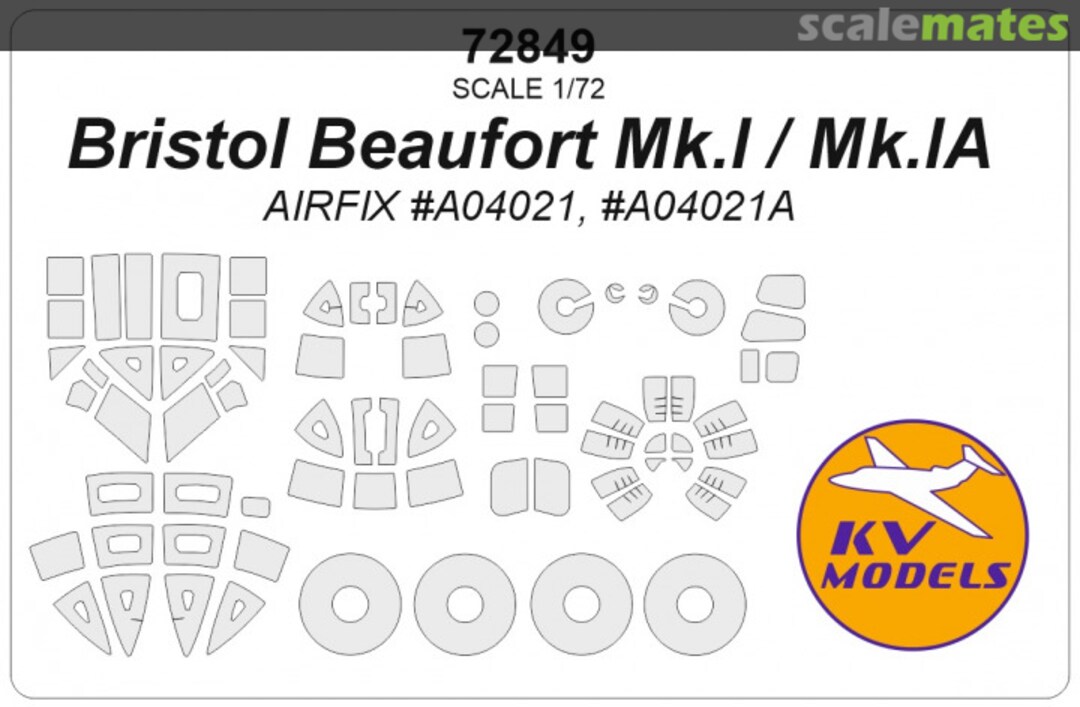 Boxart Bristol Beaufort Mk.1 / Mk.1A 72849 KV Models Boxart Bristol Beaufort Mk.1 / Mk.1A 72849 KV Models