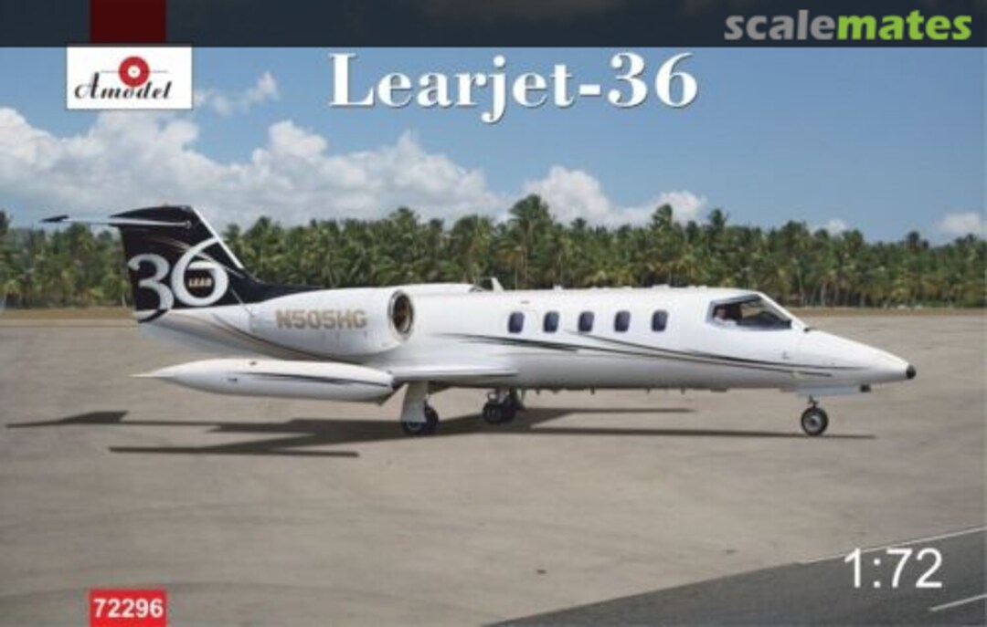 Boxart Learjet-36 72296 Amodel Boxart Learjet-36 72296 Amodel