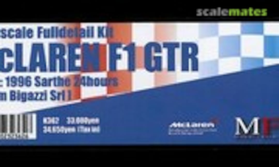 1:24 Mclaren F1 GTR (Model Factory Hiro K-362)