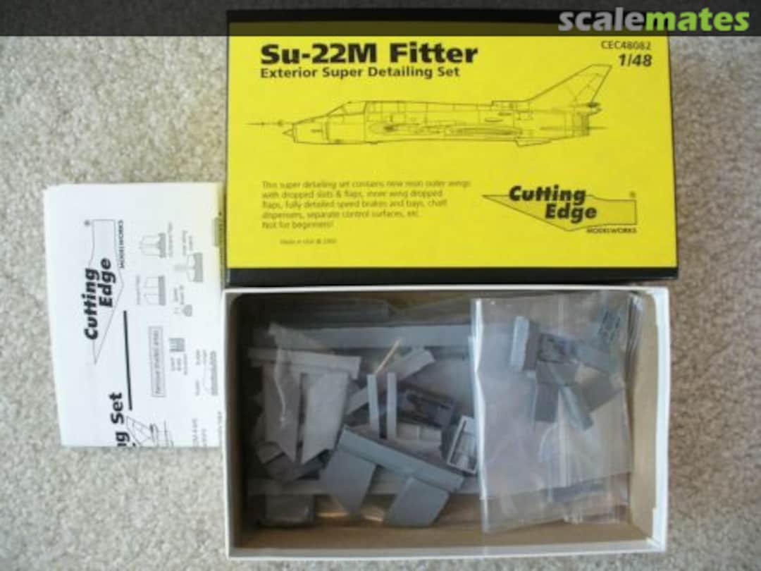 Boxart Su-22M Exterior Detailing Set CEC48082 Cutting Edge Modelworks