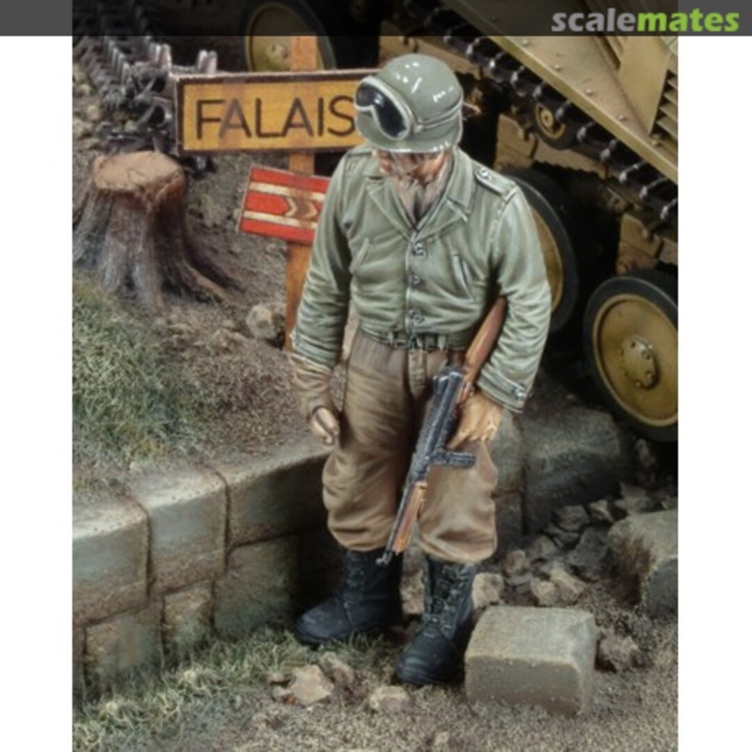 Boxart U.S. Infantry with Thompson WWII 563 Royal Model