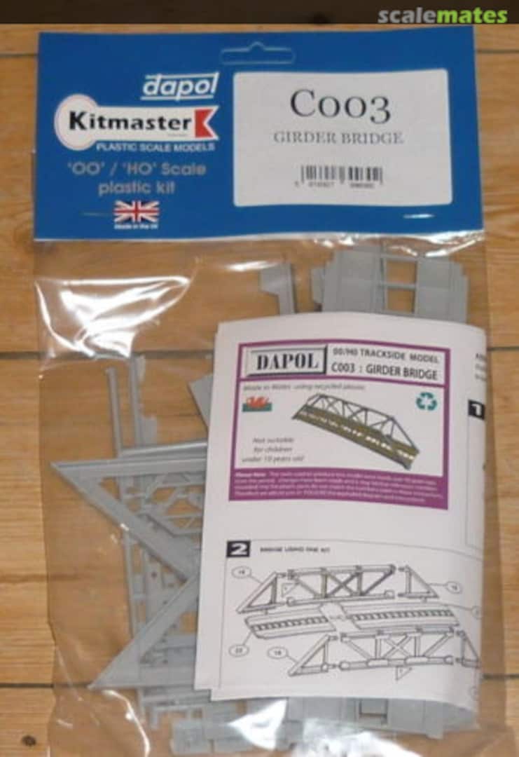 Boxart Girder Bridge C3 Dapol