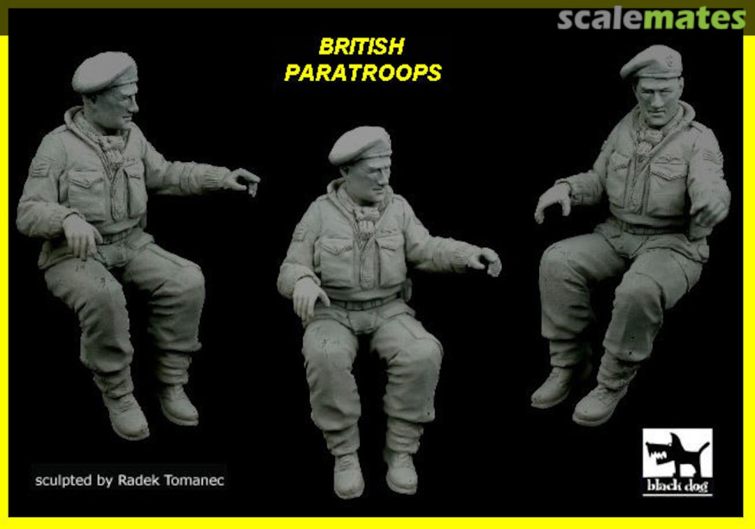 Boxart British paratrooper driver F35097 Black Dog Boxart British paratrooper driver F35097 Black Dog