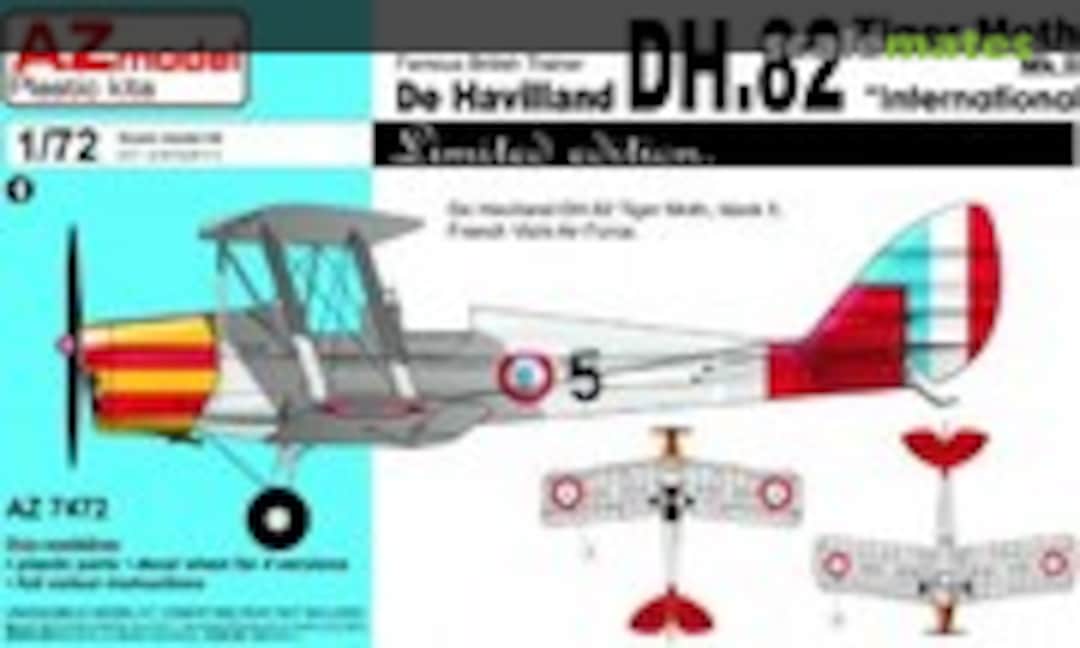 1:72 De Havilland DH.82 Tiger Moth Mk.II (AZmodel AZ7472)