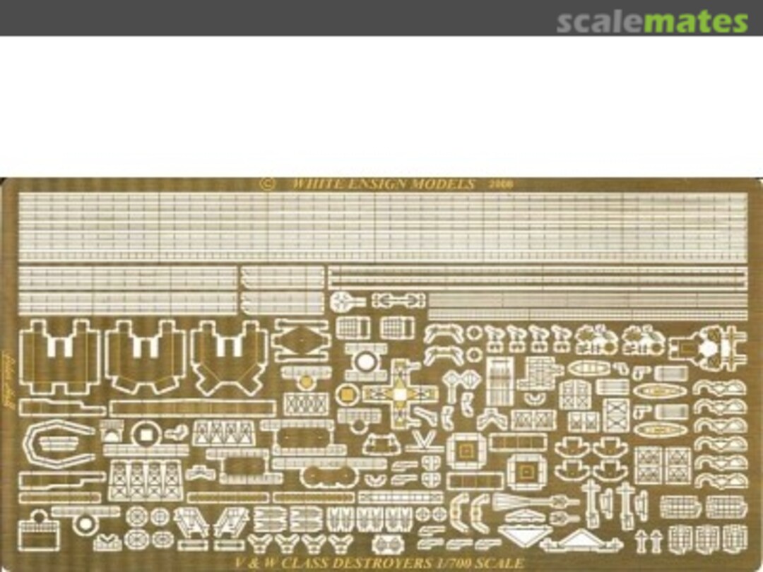 Boxart V & W Class Destroyers PE 791 White Ensign Models Boxart V & W Class Destroyers PE 791 White Ensign Models