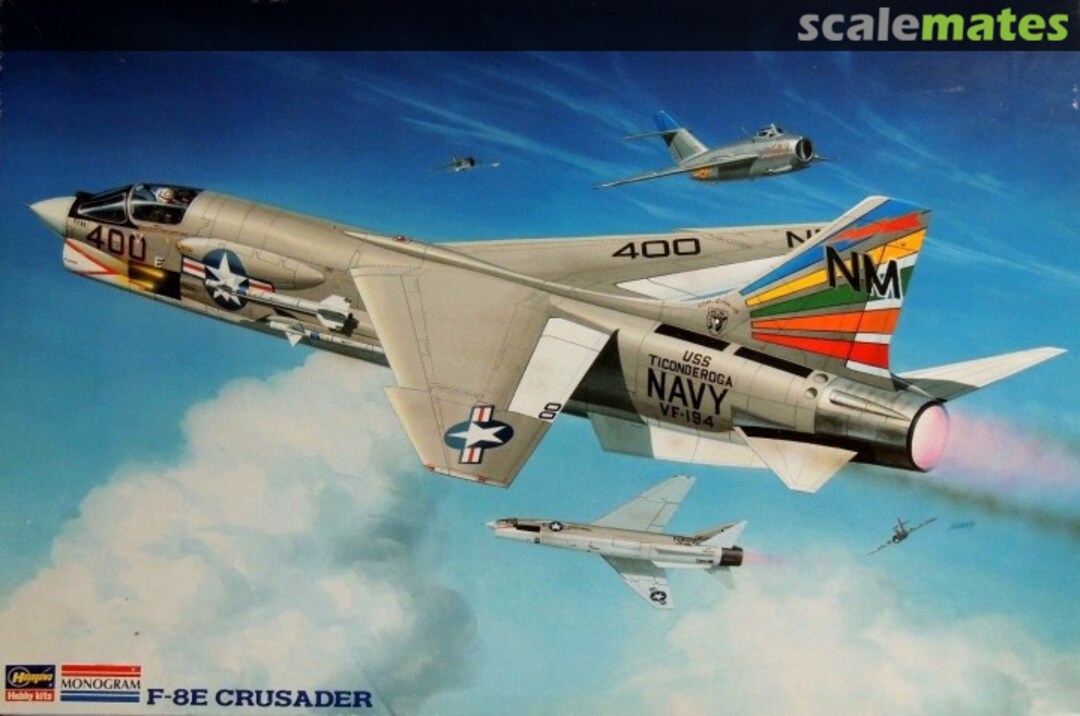 Boxart F-8E Crusader 86113 Hasegawa/Monogram Boxart F-8E Crusader 86113 Hasegawa/Monogram