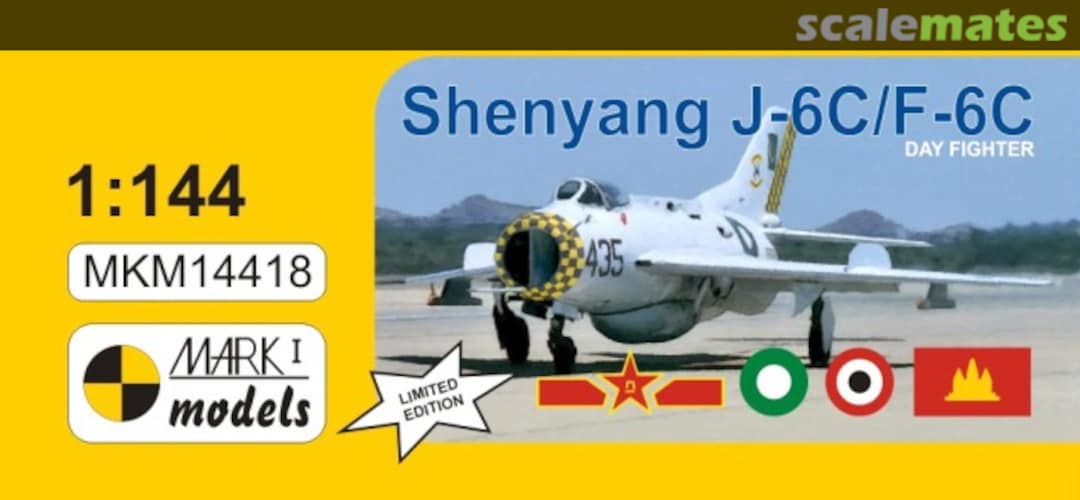 Boxart Shenyang J-6C/F-6C MKM14418 Mark I Models Boxart Shenyang J-6C/F-6C MKM14418 Mark I Models