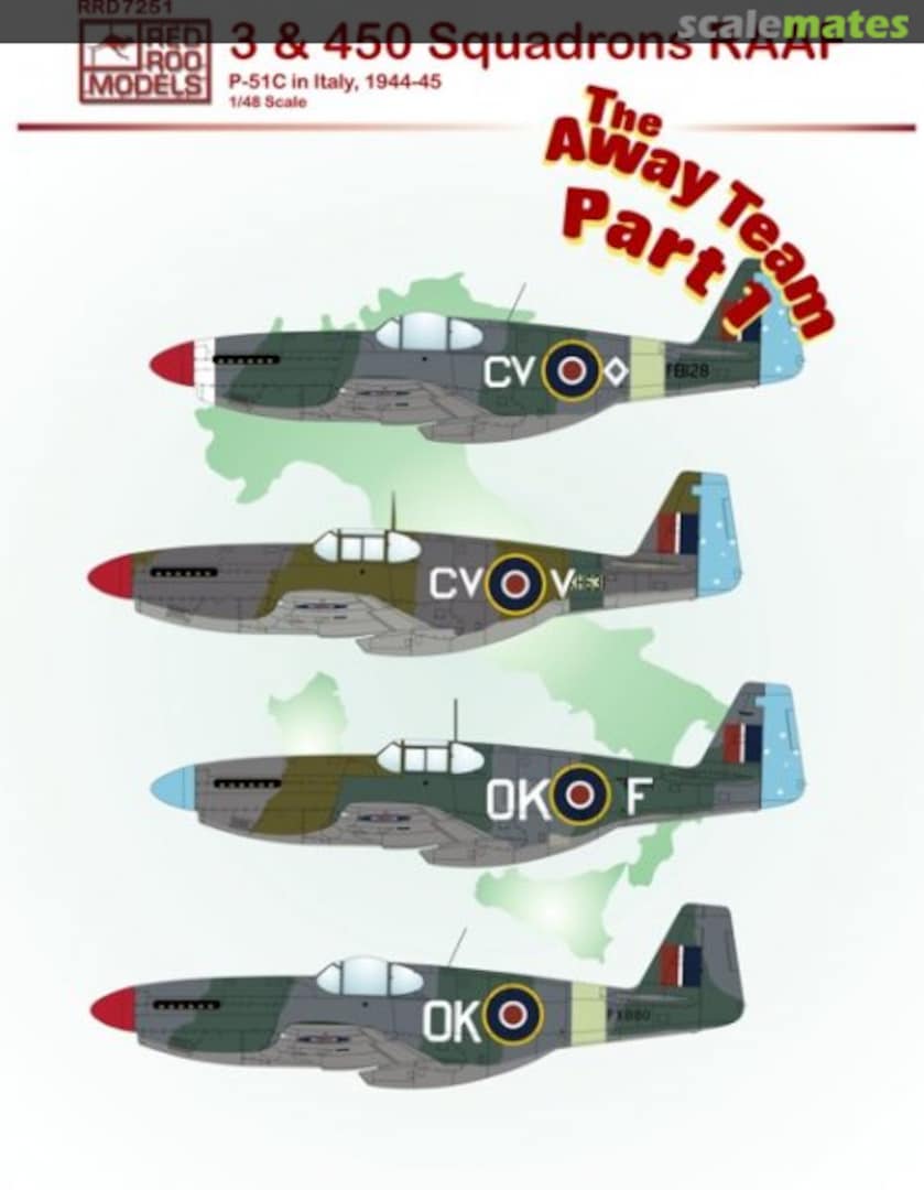 Boxart The Away Team Part 1 RRD7251 Red Roo Models