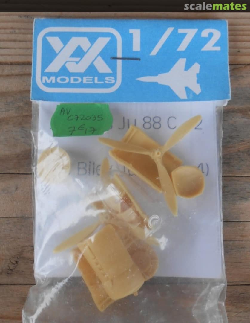 Boxart Junkers Ju 88 C-2 C72035 A+V Models Boxart Junkers Ju 88 C-2 C72035 A+V Models