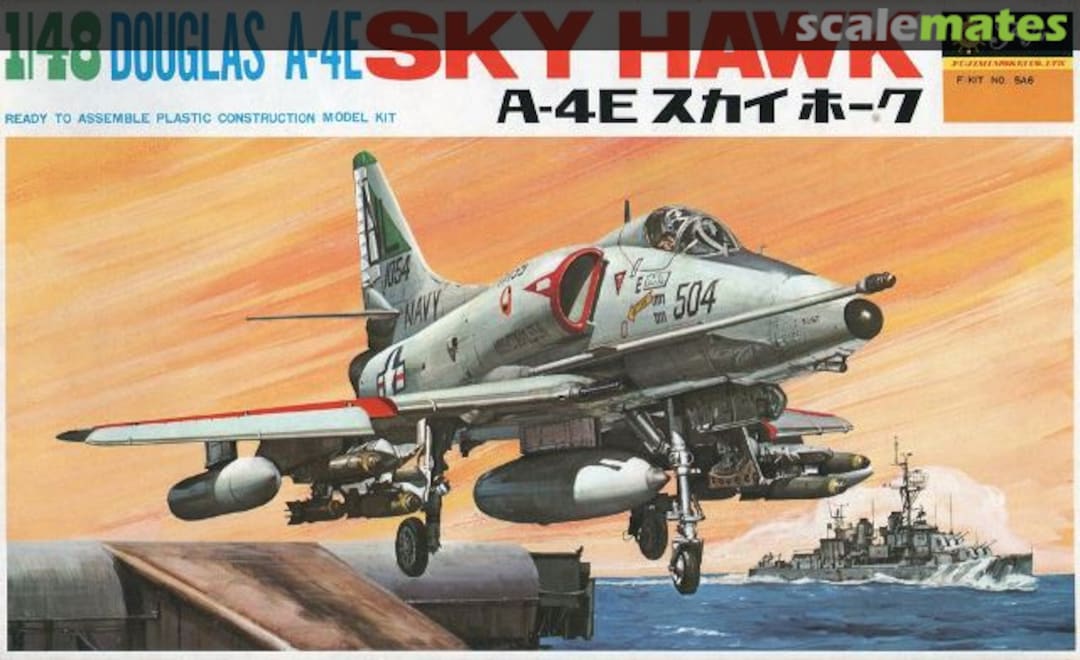 Boxart A-4E Skyhawk 5A6 Fujimi Boxart A-4E Skyhawk 5A6 Fujimi