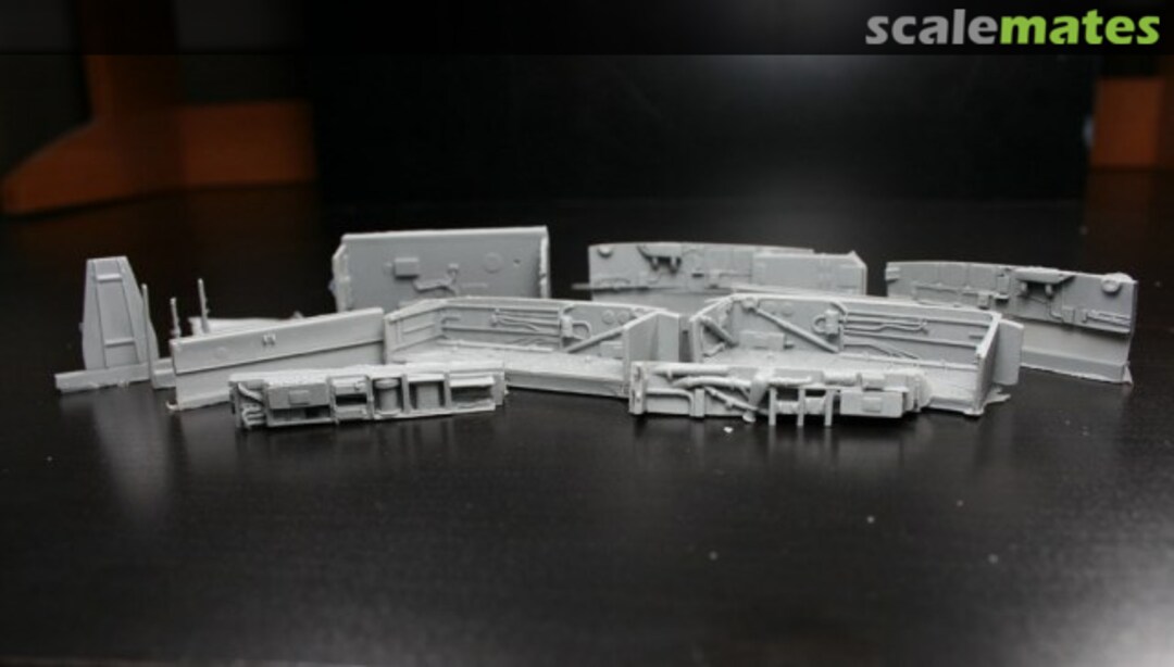 Boxart Avro Vulcan Landing Gear Bays 72004 Two Mikes Resin Accessories Boxart Avro Vulcan Landing Gear Bays 72004 Two Mikes Resin Accessories