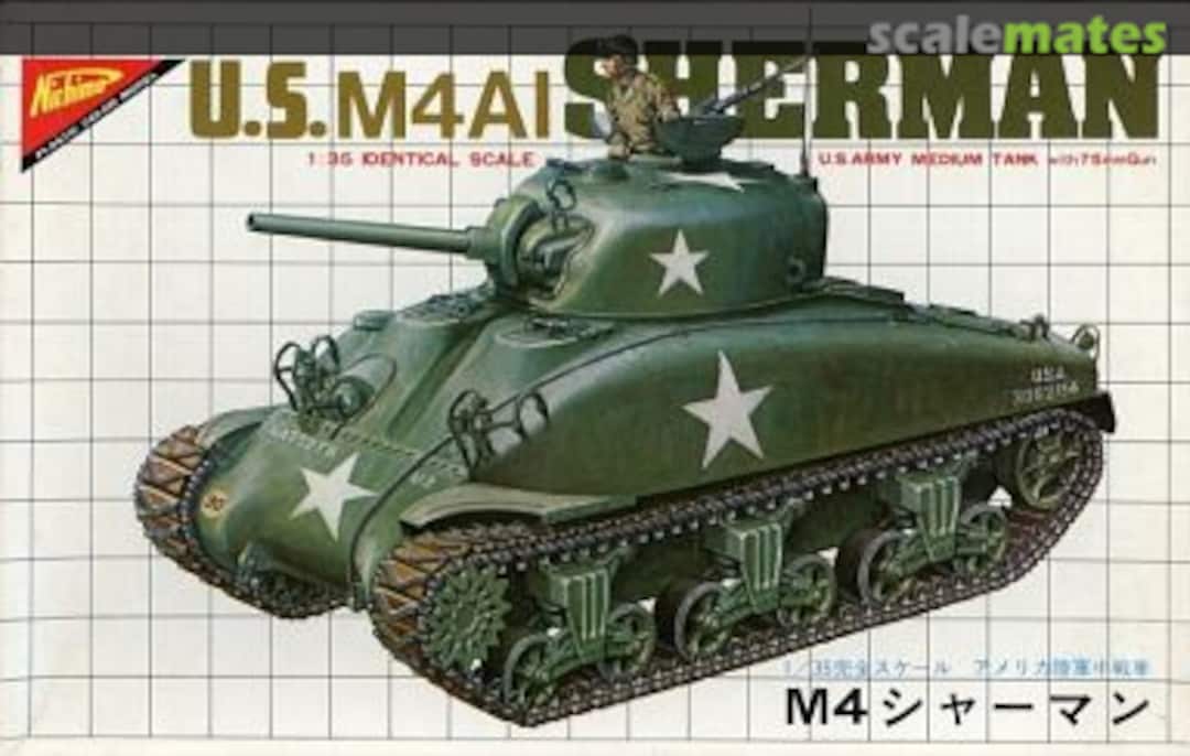 Boxart M4A1 Sherman SR-3503 Nichimo