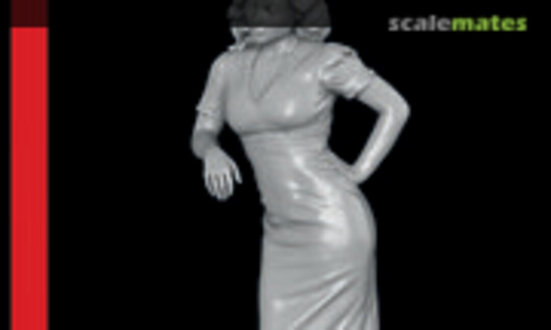 1:24 French Lady leaning (MAiM MAIM24161) MAIM24161