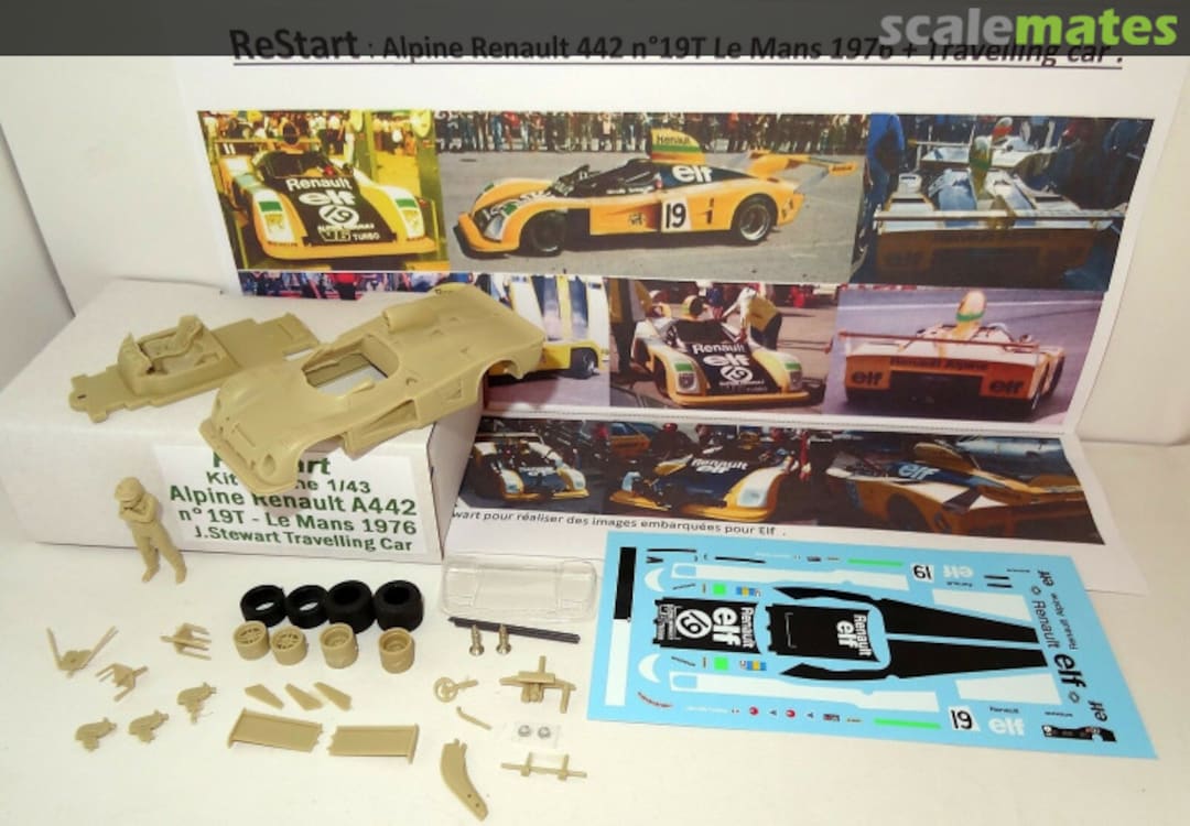 Boxart Alpine-Renault A442 #4422 "elf" S 76019T ReStart Boxart Alpine-Renault A442 #4422 "elf" S 76019T ReStart