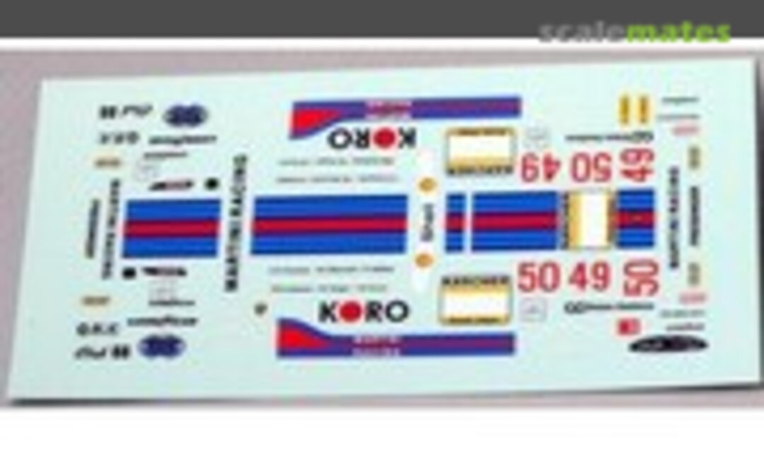 1:43 Porsche 911 RSR Turbo "MARTINI" (Renaissance DU 056C) DU 056C