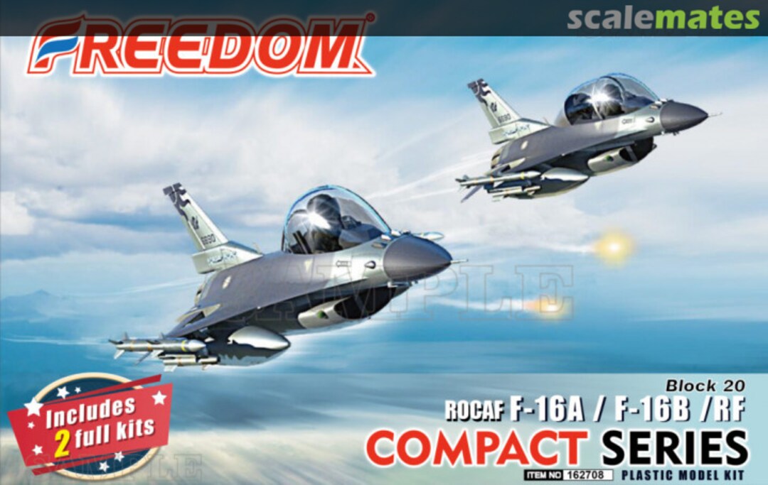 Boxart ROCAF F-16A/B/RF Block 20 162708 Freedom Model Kits Boxart ROCAF F-16A/B/RF Block 20 162708 Freedom Model Kits
