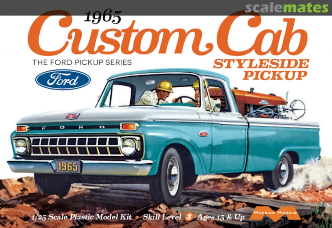 Boxart 1965 Custom Cab 1234 Moebius Models Boxart 1965 Custom Cab 1234 Moebius Models