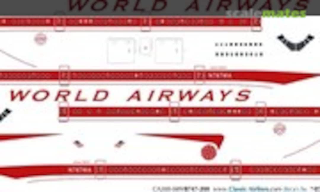 1:200 World Airways (del) 747 (Classic Airlines CA200-089) CA200-089
