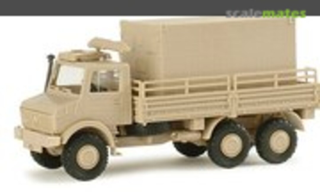 1:87 Unimog 2450 L 6x8 Flatbed (Herpa 742795)