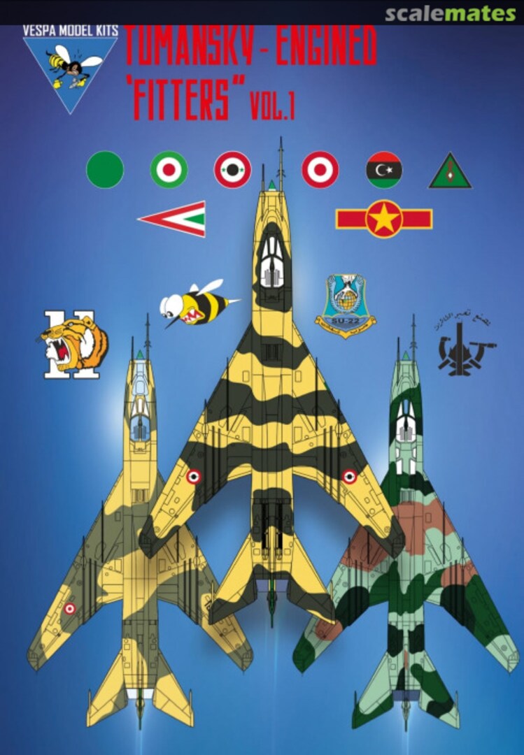 Boxart Tumansky - Engined "Fitters" VMKD 48003 Vespa Model Kits Boxart Tumansky - Engined "Fitters" VMKD 48003 Vespa Model Kits