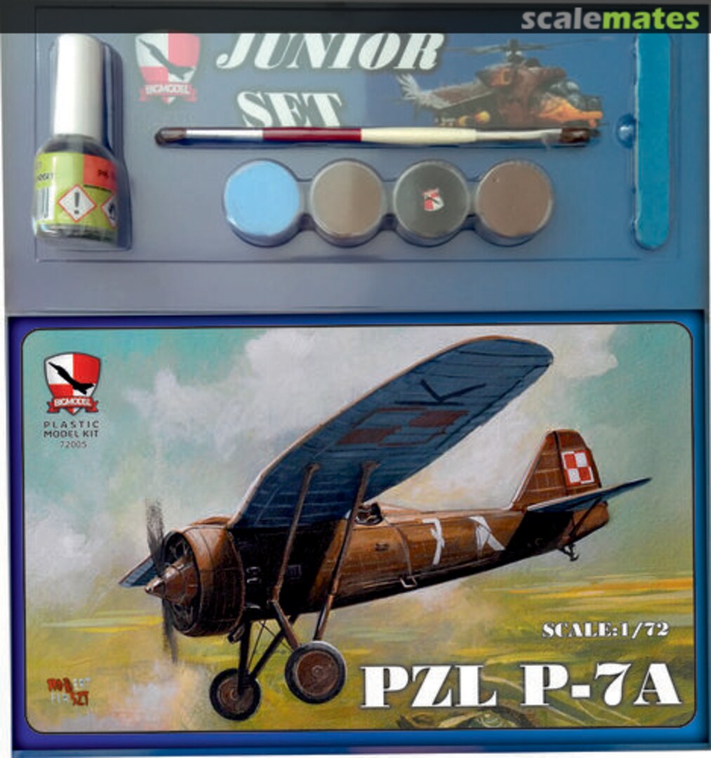 Boxart PZL P-7A 72005 BIGMODEL Boxart PZL P-7A 72005 BIGMODEL