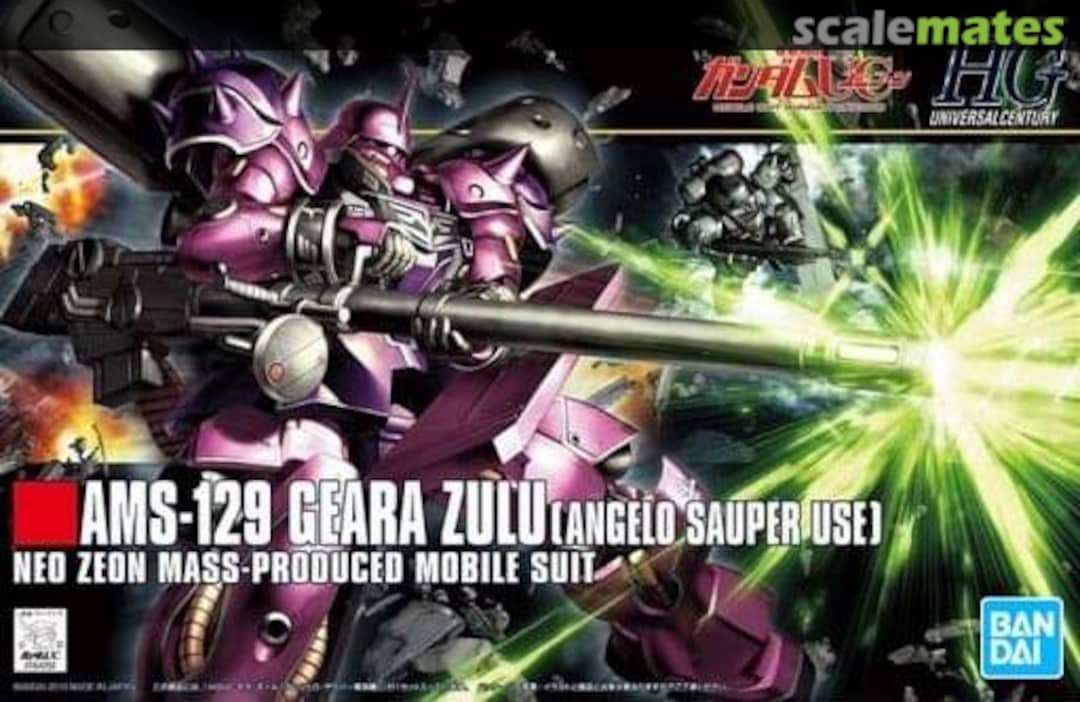 Boxart AMS-129 Geara Zulu (Angelo Sauper Use) 5063850 Bandai Spirits Boxart AMS-129 Geara Zulu (Angelo Sauper Use) 5063850 Bandai Spirits