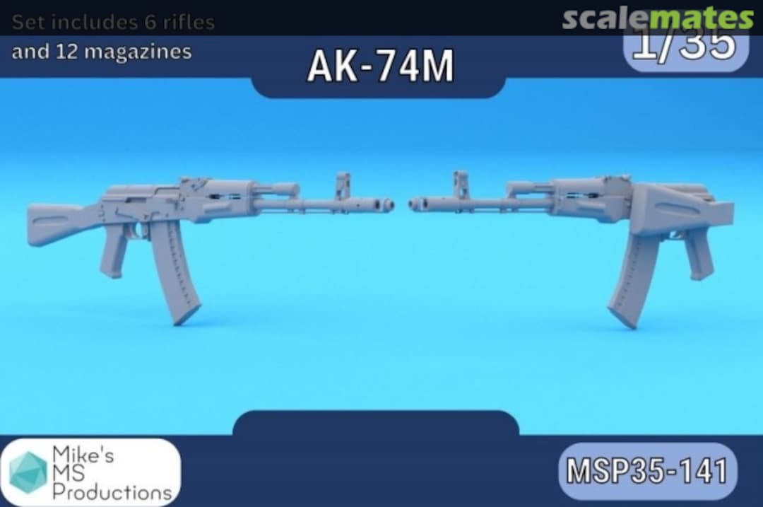 Boxart AK-74M MSP35-141 Mike's MS Productions Boxart AK-74M MSP35-141 Mike's MS Productions